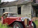 1949 MG TC Burgundy Derek Snead